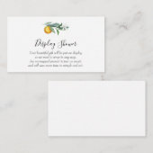 リトルかわいこちゃんディスプレイシャワー挿入カード エンクロージャーカード (正面/裏面)