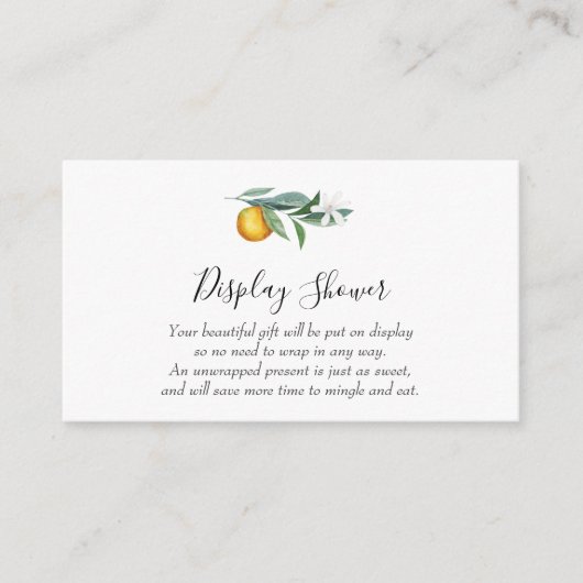 リトルかわいこちゃんディスプレイシャワー挿入カード エンクロージャーカード (正面)