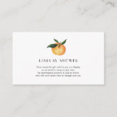 リトルかわいこちゃんディスプレイシャワー挿入カード エンクロージャーカード (正面)