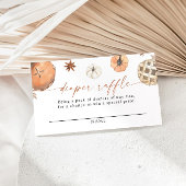 リトルかわいこちゃんパイおむつラッフルカード エンクロージャーカード