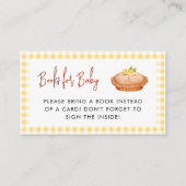 リトルかわいこちゃんパイは途中のベビーのための本 エンクロージャーカード (正面)