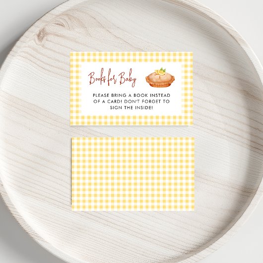 リトルかわいこちゃんパイは途中のベビーのための本 エンクロージャーカード