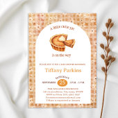 リトルかわいこちゃんパイは途中カボチャの赤ちゃんシャワー 招待状