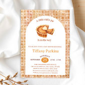 リトルかわいこちゃんパイは途中カボチャの赤ちゃんシャワー 招待状