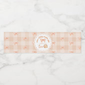 リトルかわいこちゃんパイは2つの甘い2番目の誕生日である ペットボトルラベル (シングルラベル)