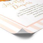 リトルかわいこちゃんパイオレンジギンガムレイトナイトオムツ ポスター (角)