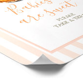 リトルかわいこちゃんパイオレンジジンガムベビーは甘い ポスター (角)