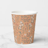 リトルかわいこちゃんパイオレンジフローラ赤ちゃんシャワー 紙コップ (裏面)