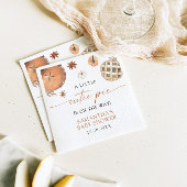 リトルかわいこちゃんパイオンザウェイベビーシャワー秋 スタンダードカクテルナプキン