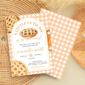 リトルかわいこちゃんパイギンガムベビーシャワー 招待状