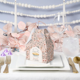 リトルかわいこちゃんパイピンクフローラ1st誕生日 フェイバーボックス