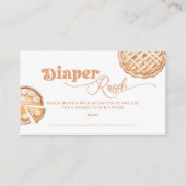 リトルかわいこちゃんパイフローラおむつラッフルチケット エンクロージャーカード (正面)