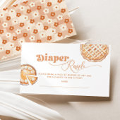 リトルかわいこちゃんパイフローラおむつラッフルチケット エンクロージャーカード