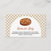 リトルかわいこちゃんパイ感謝祭の本ベビー エンクロージャーカード (正面)