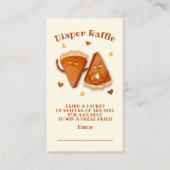 リトルかわいこちゃんパイ秋おむつラッフル 名刺 (正面)