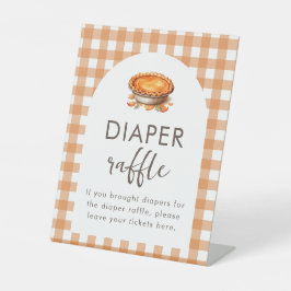 リトルかわいこちゃんパイ秋ジンガムオムツラッフル 台座サイン