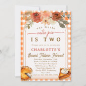 リトルかわいこちゃんパイ秋ハーベスト2nd誕生日パーティー 招待状 (正面)