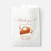 リトルかわいこちゃんパイ秋秋カボチャ赤ちゃんシャワー フェイバーバッグ (正面)