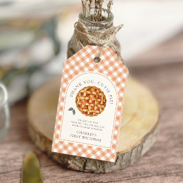 リトルかわいこちゃんパイ秋1st誕生日 ギフトタグ