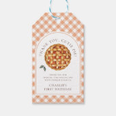 リトルかわいこちゃんパイ秋1st誕生日 ギフトタグ (正面)