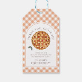 リトルかわいこちゃんパイ秋1st誕生日 ギフトタグ (裏面)