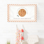 リトルかわいこちゃんパイ秋1st誕生日 横断幕 (インサイチュ)