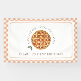 リトルかわいこちゃんパイ秋1st誕生日 横断幕