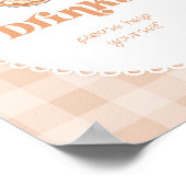 リトルかわいこちゃんパイ誕生日ドリンク表 ポスター (角)