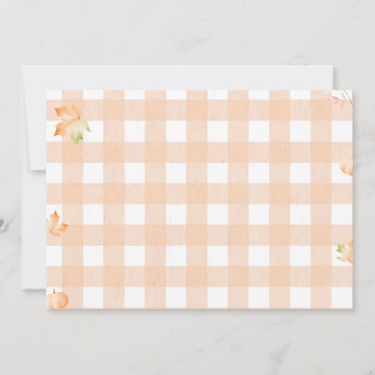 リトルかわいこちゃんパイ誕生日写真サンキューカード サンキューカード (裏面)