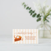 リトルかわいこちゃんパイ赤ちゃんシャワー本ベビー エンクロージャーカード (スタンド正面)