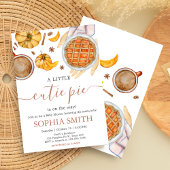 リトルかわいこちゃんパイ赤ちゃんシャワー 招待状