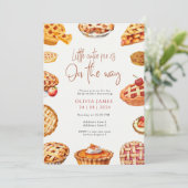 リトルかわいこちゃんパイ赤ちゃんシャワー 招待状 (スタンド正面)