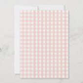 リトルかわいこちゃんパイ赤ちゃんシャワー 招待状 (裏面)