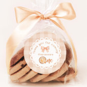 リトルかわいこちゃんパイ1歳の誕生日ありがとう ラウンドシール