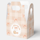 リトルかわいこちゃんパイ1st誕生日ジンガムサンキュー フェイバーボックス (オープン)