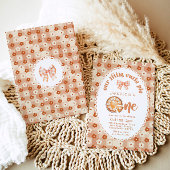 リトルかわいこちゃんパイ1st誕生日フローラ 招待状