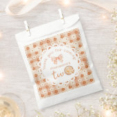 リトルかわいこちゃんパイ2nd birthday ginghamありがとう フェイバーバッグ (クリップ留めされた状態)