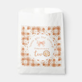 リトルかわいこちゃんパイ2nd birthday ginghamありがとう フェイバーバッグ (正面)