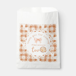 リトルかわいこちゃんパイ2nd birthday ginghamありがとう フェイバーバッグ