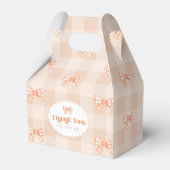 リトルかわいこちゃんパイ2nd birthday ginghamありがとう フェイバーボックス (裏面サイド)