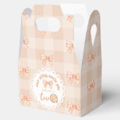 リトルかわいこちゃんパイ2nd birthday ginghamありがとう フェイバーボックス (オープン)