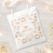 リトルかわいこちゃんパイToile赤ちゃんシャワー赤ちゃんシャワー フェイバーバッグ (クリップ留めされた状態)