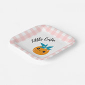 リトルかわいこちゃんパーティープレート ペーパープレート (傾斜あり)