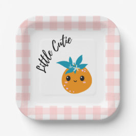リトルかわいこちゃんパーティープレート ペーパープレート