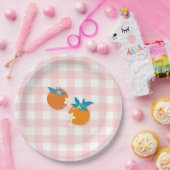 リトルかわいこちゃんピンクジンガムプレート ペーパープレート (パーティー)