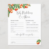 リトルかわいこちゃんピンクベビー予測&アドバイスカード (正面)