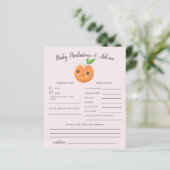 リトルかわいこちゃんピンクベビー予測&アドバイスカード (スタンド正面)