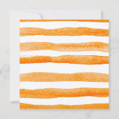 リトルかわいこちゃんピーチベビーシャワー  招待状 (裏面)