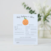 リトルかわいこちゃんブルーベビー予測&アドバイスカード