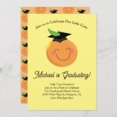 リトルかわいこちゃんプリスクール卒業パーティタンゲリン 招待状 (正面/裏面)